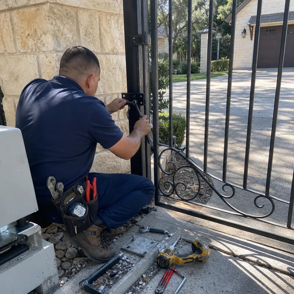 Electric Gate Repair in Manor